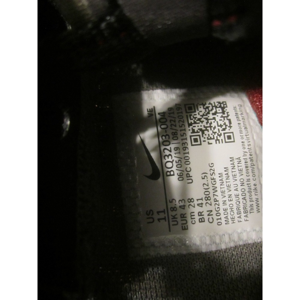 Nike Shoes Womens 11 Black Zoom Gravity BQ3203-004 Running Athletic Sneakers - Picture 5 of 10